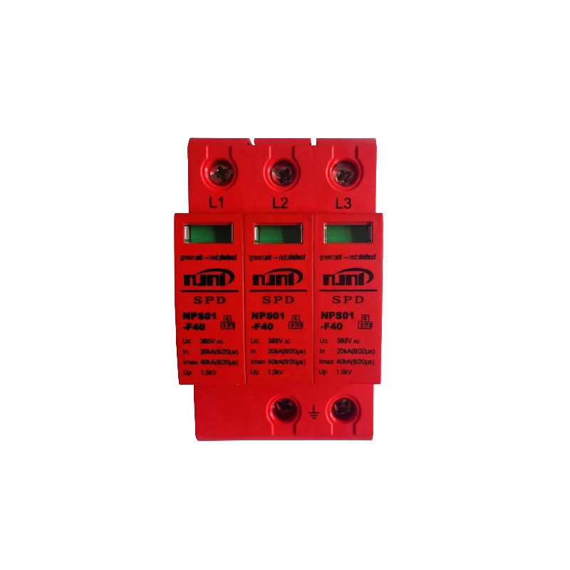NPS01-F40 AC 3P Surge Protective Device