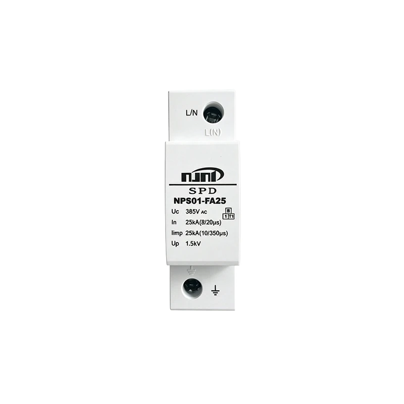 NPS01-FA25 AC 1P Surge Protective Device NPS01-FA25 AC 1P Surge Protective Device