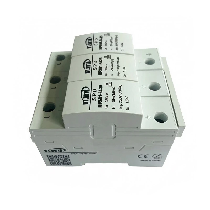 NPS01-FA25 AC 3P Surge Protective Device factory NPS01-FA25 AC 3P Surge Protective Device factory