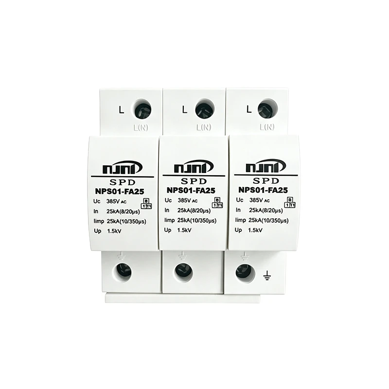 NPS01-FA25 AC 3P Surge Protective Device NPS01-FA25 AC 3P Surge Protective Device