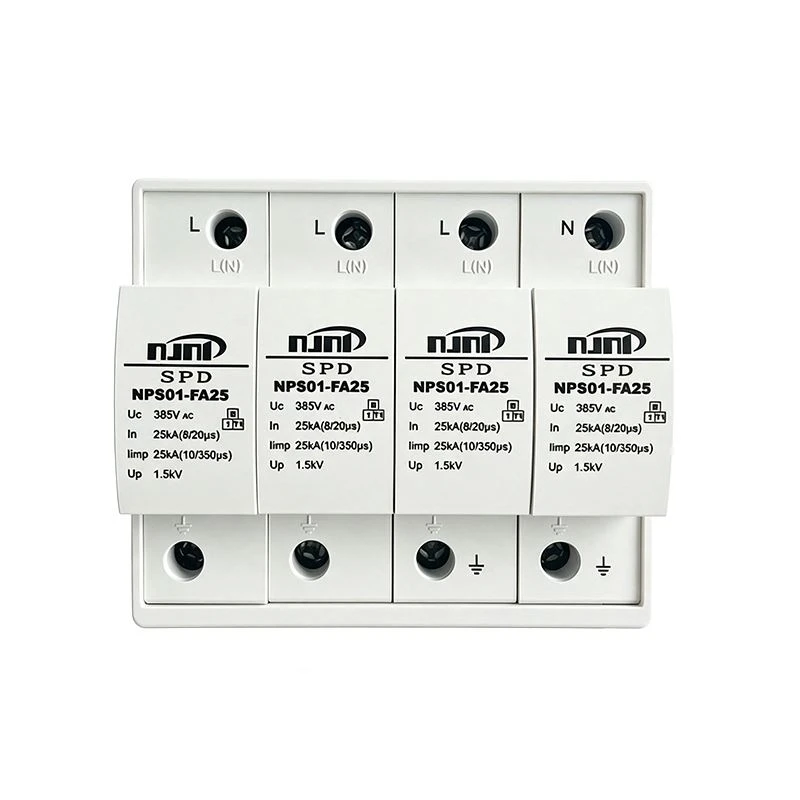 NPS01-FA25 AC 4P Surge Protective Device NPS01-FA25 AC 4P Surge Protective Device