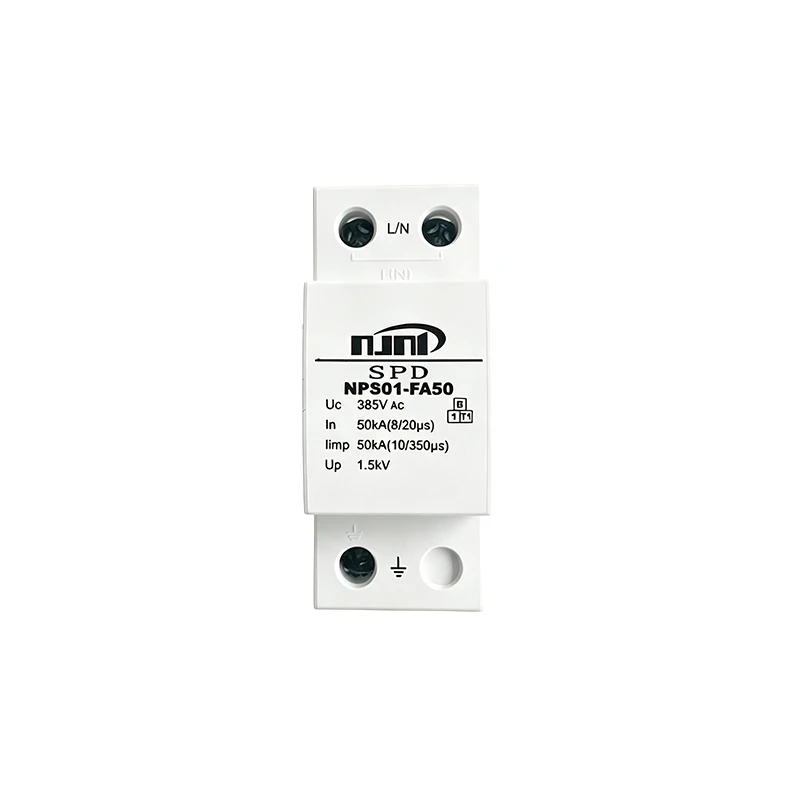 NPS01-FA50 AC 1P Surge Protective Device NPS01-FA50 AC 1P Surge Protective Device