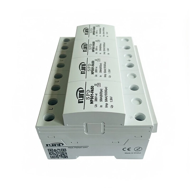 NPS01-FA50 AC 4P Surge Protective Device suppliers NPS01-FA50 AC 4P Surge Protective Device suppliers