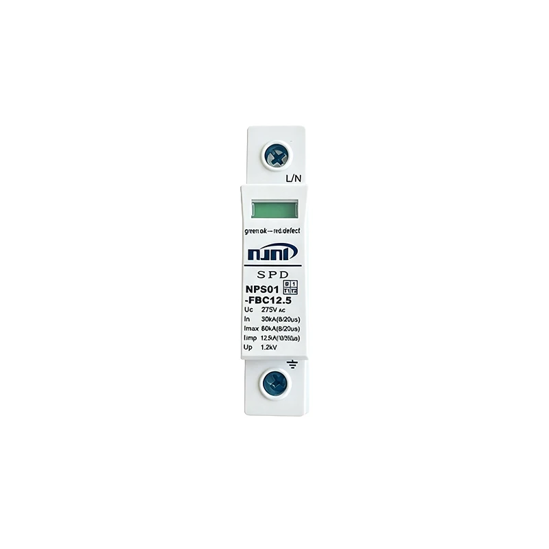 NPS01-FBC12.5 AC 1P Surge Protective Device NPS01-FBC12.5 AC 1P Surge Protective Device