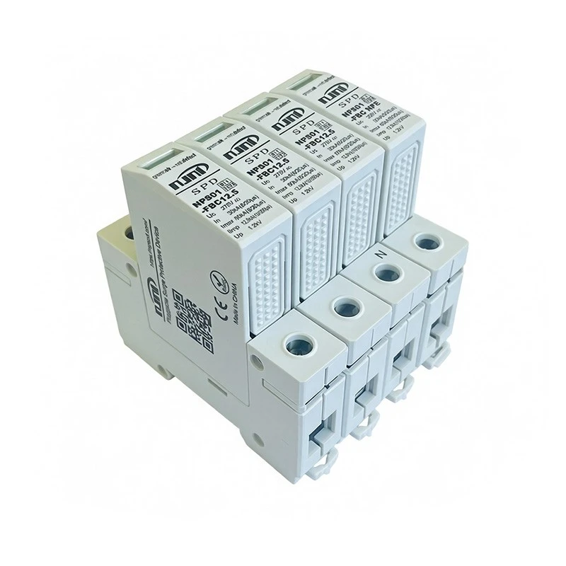 NPS01-FBC12.5 AC 3+1P Surge Protective Device high quality NPS01-FBC12.5 AC 3+1P Surge Protective Device high quality
