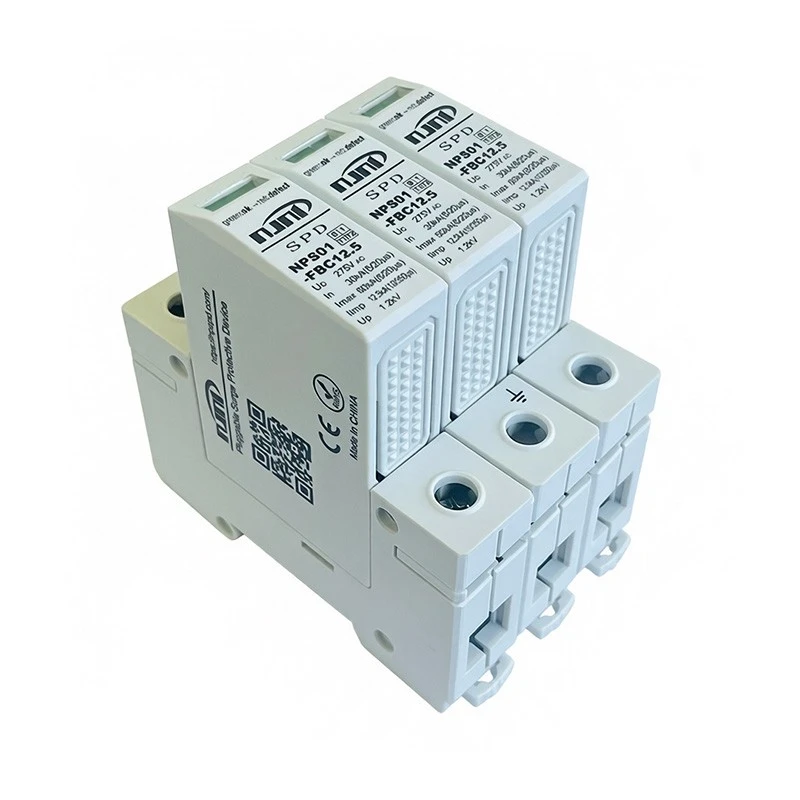 NPS01-FBC12.5 AC 3P Surge Protective Device factory NPS01-FBC12.5 AC 3P Surge Protective Device factory