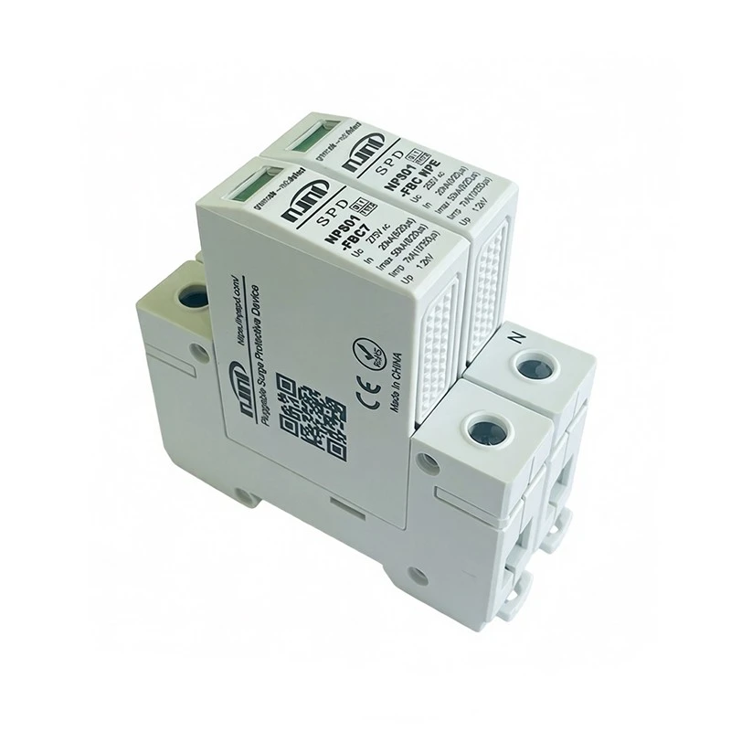 NPS01-FBC7 AC 1+1P Surge Protective Device factory