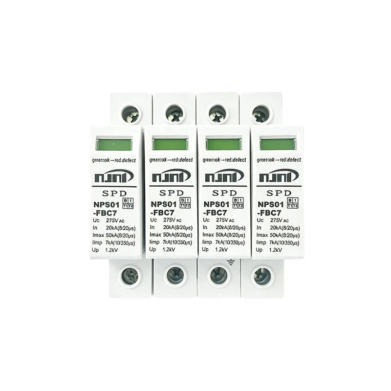 NPS01-FBC7 AC 4P Surge Protective Device NPS01-FBC7 AC 4P Surge Protective Device