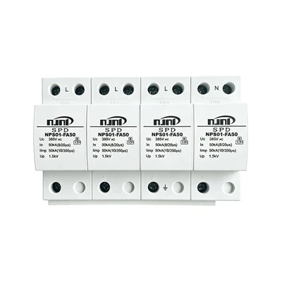 NPS01-FA50 AC 4P Surge Protective Device