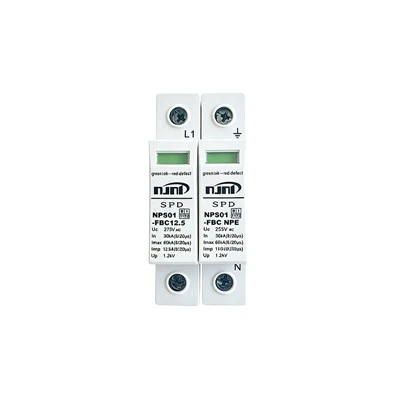 NPS01-FBC12.5 AC 1+1P Surge Protective Device