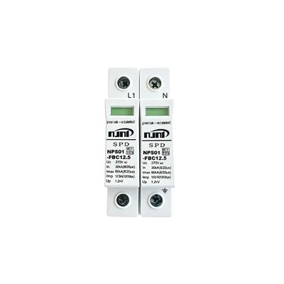 NPS01-FBC12.5 AC 2P Surge Protective Device