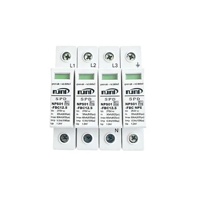 NPS01-FBC12.5 AC 3+1P Surge Protective Device